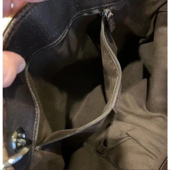 EXCELLENT CONDITION! Authentic Gucci Abbey Eclipse Shoulder Bag Handbag Purse - Picture 10 of 14